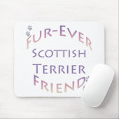 Scottish Terrier Furever Friend Mousepad (Mit Mouse)