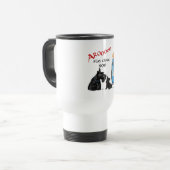 Scottish Terrier Gas Preise !! Reisebecher (Vorderseite Links)