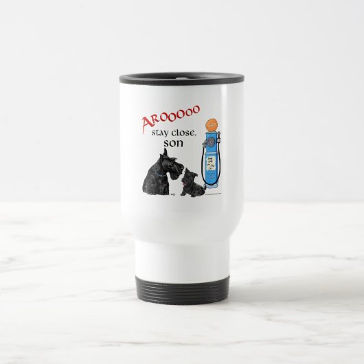 Scottish Terrier Gas Preise !! Reisebecher (Mittel)