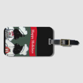 Scottish Terrier Gepäckanhänger (Vorderseite (Horizontal))