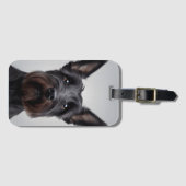 Scottish Terrier Gepäckanhänger (Vorderseite (Horizontal))