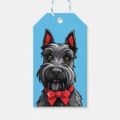 Scottish Terrier Geschenkanhänger (Vorderseite)