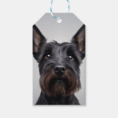 Scottish Terrier Geschenkanhänger (Vorderseite)