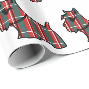 SCOTTISH TERRIER GESCHENKPAPIER