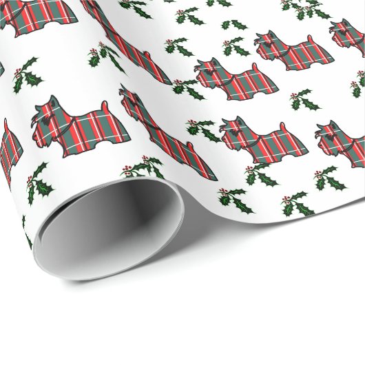 SCOTTISH TERRIER GESCHENKPAPIER (Rolleneckpunkt)