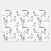 Scottish Terrier Geschenkpapier Set (Vorderseite 2)