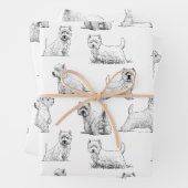 Scottish Terrier Geschenkpapier Set (Beispiel)