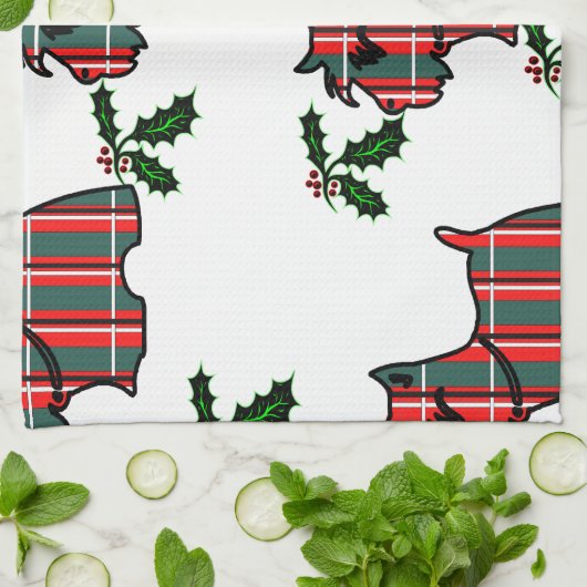 SCOTTISH TERRIER GESCHIRRTUCH (Gefaltet)