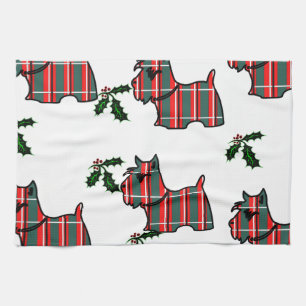 SCOTTISH TERRIER GESCHIRRTUCH