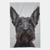 Scottish Terrier Geschirrtuch (Vertikal)