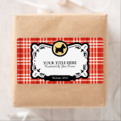Scottish Terrier Gift Labels (Insitu)