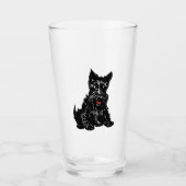 Scottish Terrier Glas (Vorderseite)
