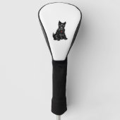Scottish Terrier Golf Headcover (Vorderseite)