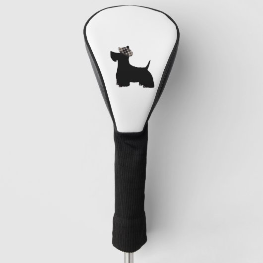 Scottish Terrier Golf Headcover (Vorderseite)