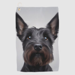 Scottish Terrier Golfhandtuch
