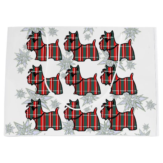 SCOTTISH TERRIER GROßE GESCHENKTÜTE (Vorderseite)