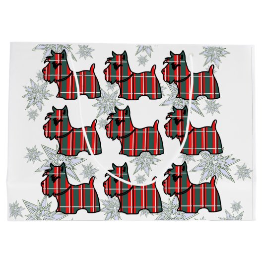 SCOTTISH TERRIER GROßE GESCHENKTÜTE (Rückseite)