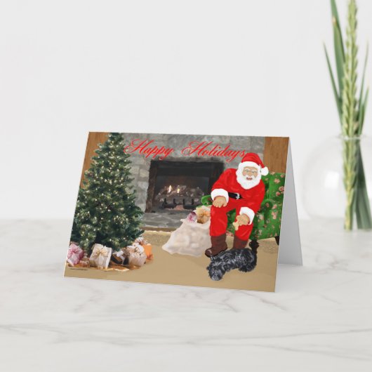 Scottish Terrier Grußkarte Karte (Vorderseite)