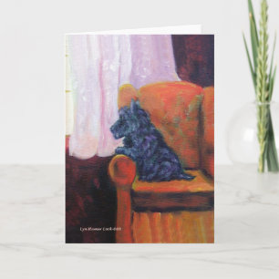 Scottish Terrier Grußkarten Karte