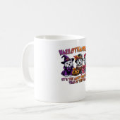 Scottish Terrier Halloween Erntedank Weihnachten Kaffeetasse (Vorderseite Links)