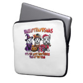 Scottish Terrier Halloween Erntedank Weihnachten Laptopschutzhülle (Vorderseite Links)