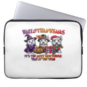Scottish Terrier Halloween Erntedank Weihnachten Laptopschutzhülle (Vorderseite)