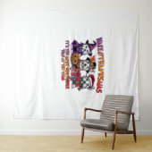 Scottish Terrier Halloween Erntedank Weihnachten Wandteppich (Beispiel (Horizontal))