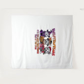 Scottish Terrier Halloween Erntedank Weihnachten Wandteppich (Vorderseite (Horizontal))