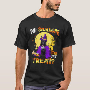 Scottish Terrier Halloween hat jemand Leckerei ges T-Shirt