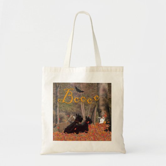 Scottish Terrier Halloween Tasche (Vorne)