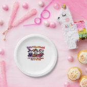 Scottish Terrier Halloween Thanksgiving Christmas Pappteller (Party)