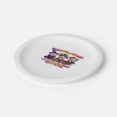 Scottish Terrier Halloween Thanksgiving Christmas Pappteller (Schrägansicht)