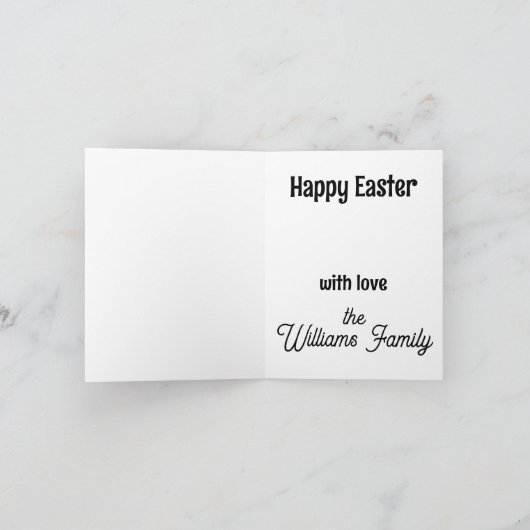 Scottish Terrier Happy Oaster Karte (Innenseite)