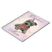 Scottish Terrier Heart Mama Notebook Notizblock (Linke Seite)