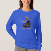 Scottish-Terrier-Hexe T-Shirt (Vorderseite)