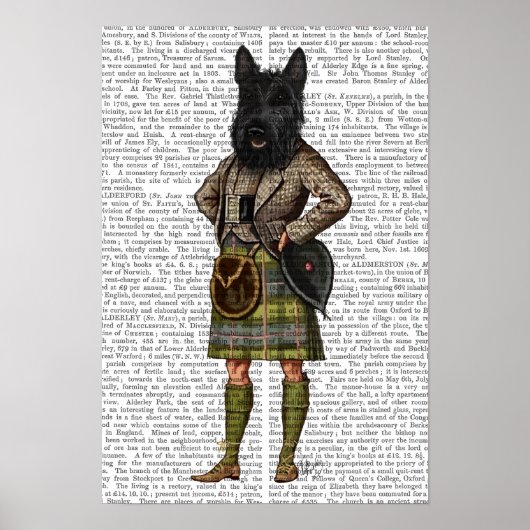Scottish Terrier in Kilt Poster (Vorne)