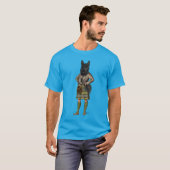 Scottish Terrier in Kilt T-Shirt (Vorne ganz)