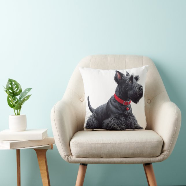 Scottish Terrier in Kissen (Stuhl )