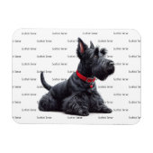 Scottish Terrier in Magnet (Horizontal)