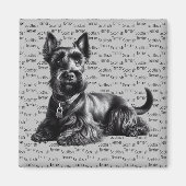 Scottish Terrier in Magnet (Vorne)