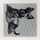 Scottish Terrier in Puzzle (Horizontal)