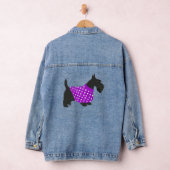 Scottish Terrier in Warm Sweater Jeansjacke (Hangar)