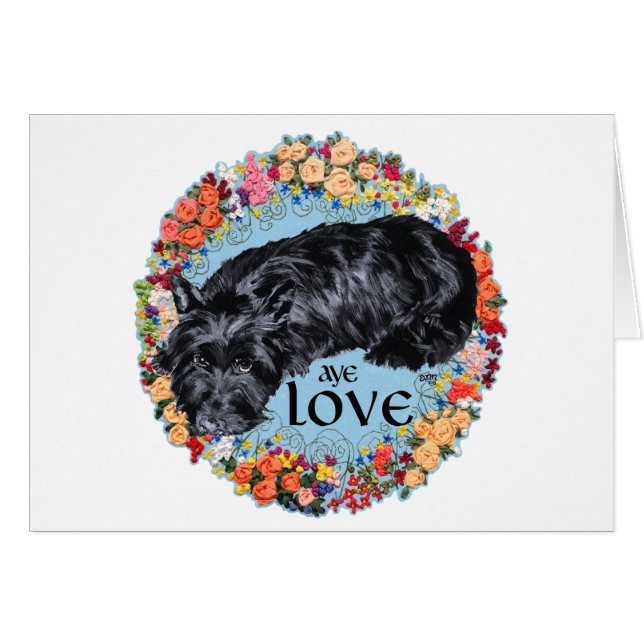 Scottish Terrier: Ja, Liebe! (Vorderseite (Horizontal))