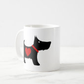 Scottish Terrier Kaffeetasse (Vorderseite Links)