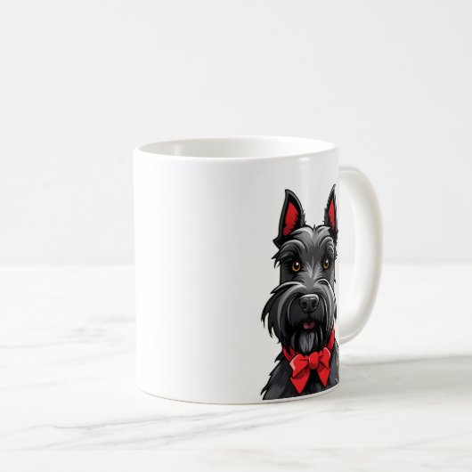 Scottish Terrier Kaffeetasse (VorderseiteRechts)