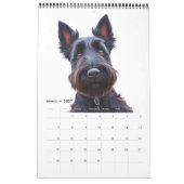 SCOTTISH TERRIER KALENDER (Mär 2027)
