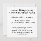 Scottish Terrier Kariert Holiday Einladung (Rückseite)