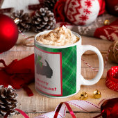 Scottish Terrier Kariert Holiday Greeting Card