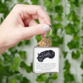 Scottish Terrier Keepake — FEMALE Schlüsselanhänger (Hand)