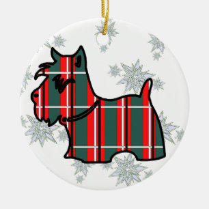SCOTTISH TERRIER KERAMIKORNAMENT